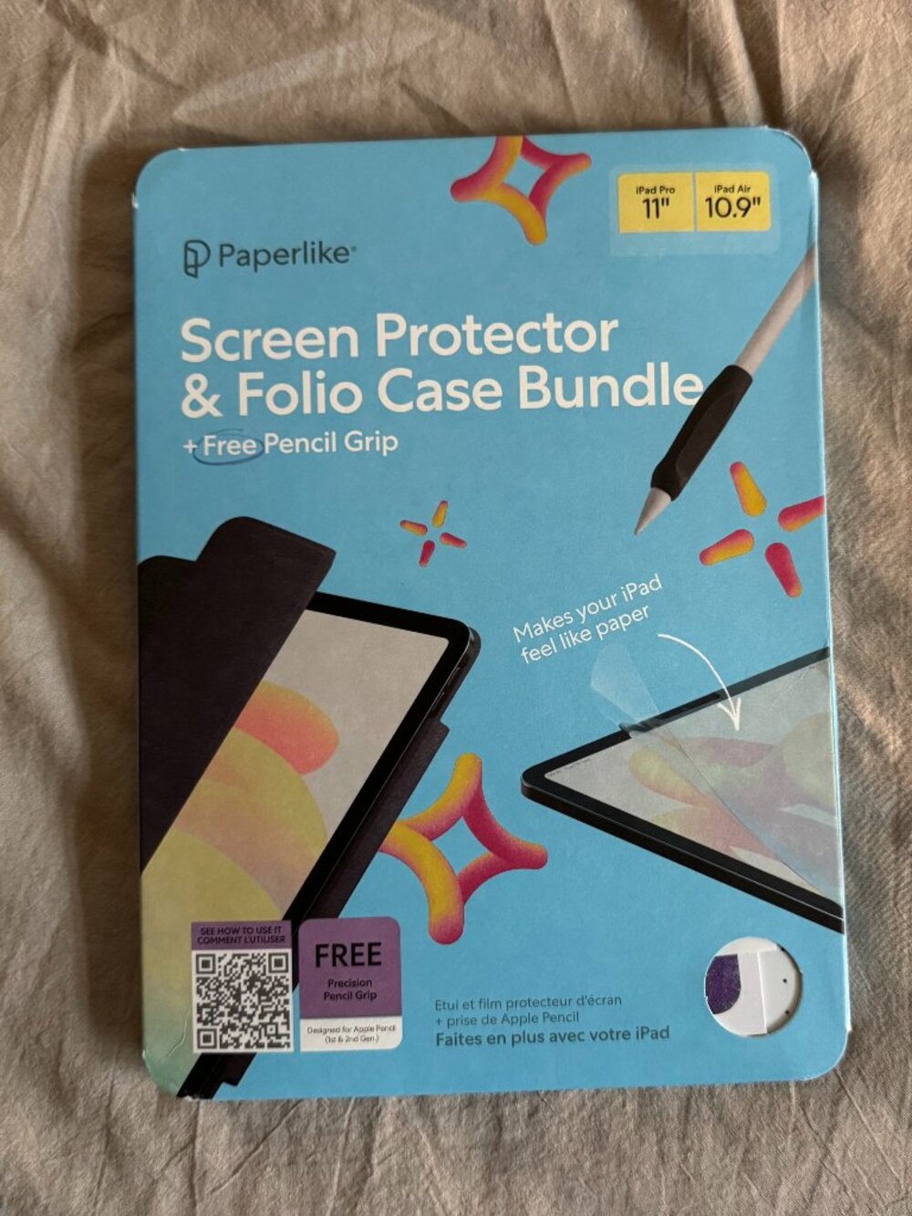 Paperlike Screen Protector & Folio Case Bundle